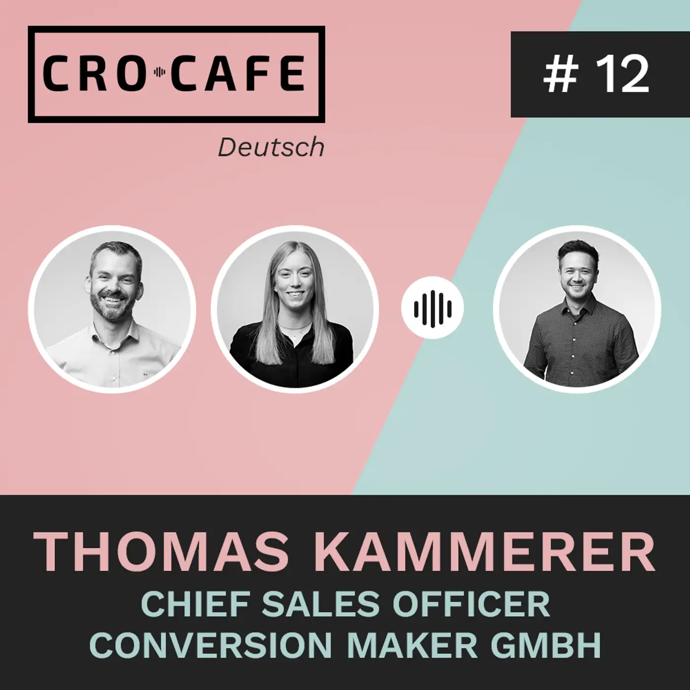 Cover art for episode: Künstliche Intelligenz - das Marketing Must-Have der Zukunft - CRO.CAFE podcast