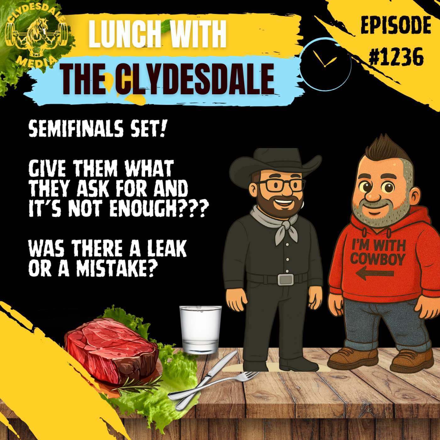 Lunch with the Clydesdale - The Cowboy is Back to Help Break Down the New Season episode artwork