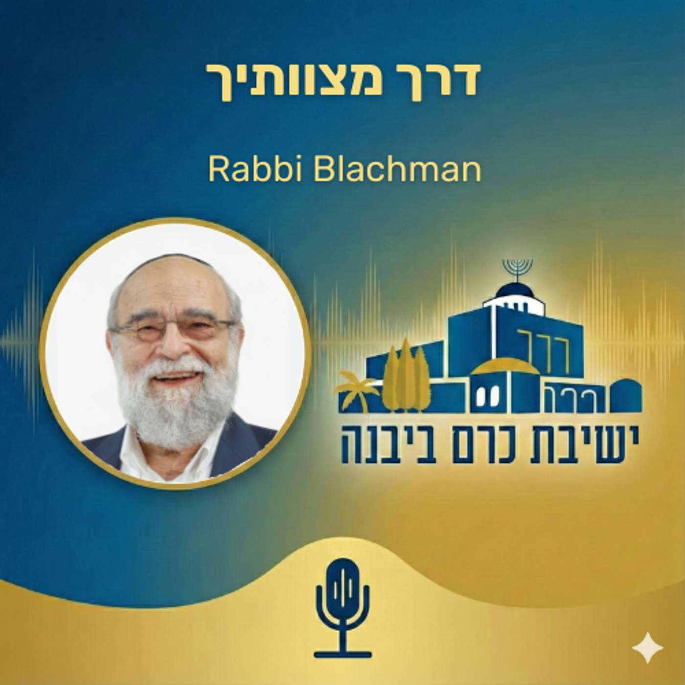 דרך מצוותיך | Rabbi Blachman (Yeshivat Kerem B'Yavneh) podcast artwork