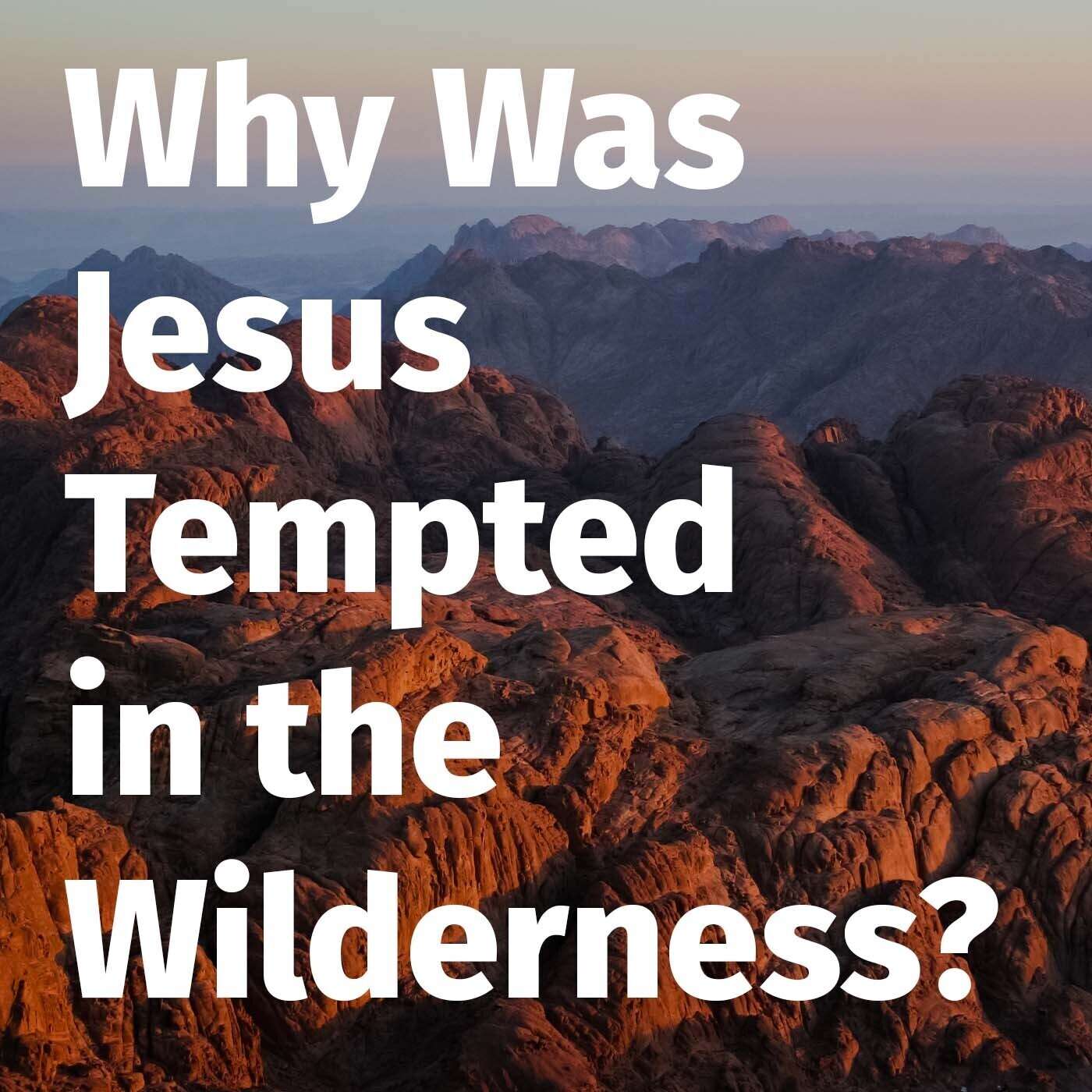 Episode 139: Why Was Jesus Tempted in the Wilderness? episode artwork