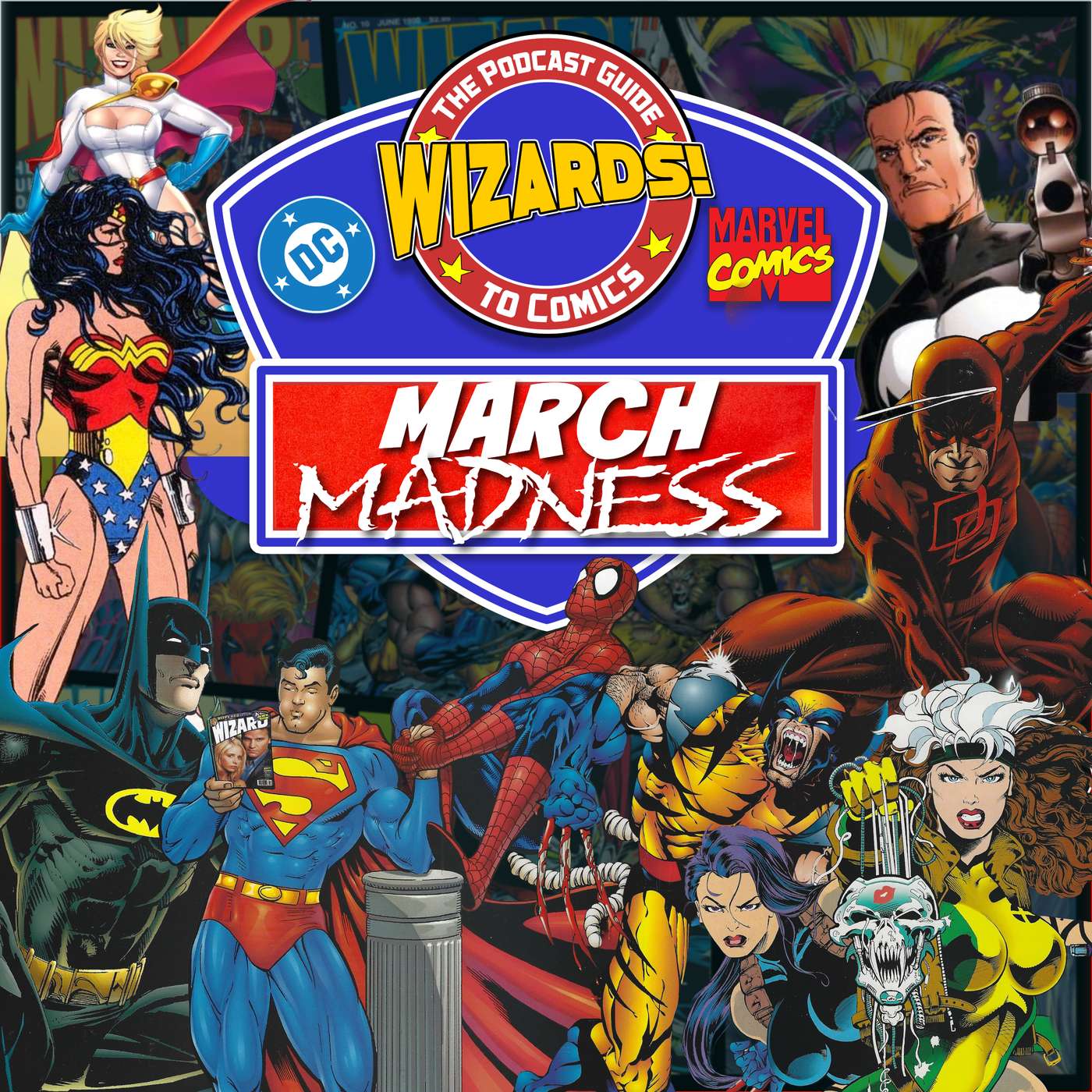 Marvel vs DC Heroes March Madness Announcement