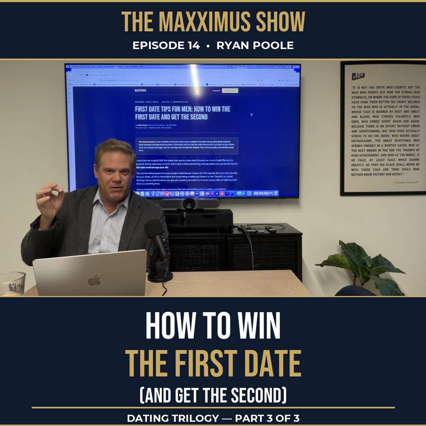 How to Win the First Date (and Get the Second) | The Maxximus Show Ep. 14 episode artwork
