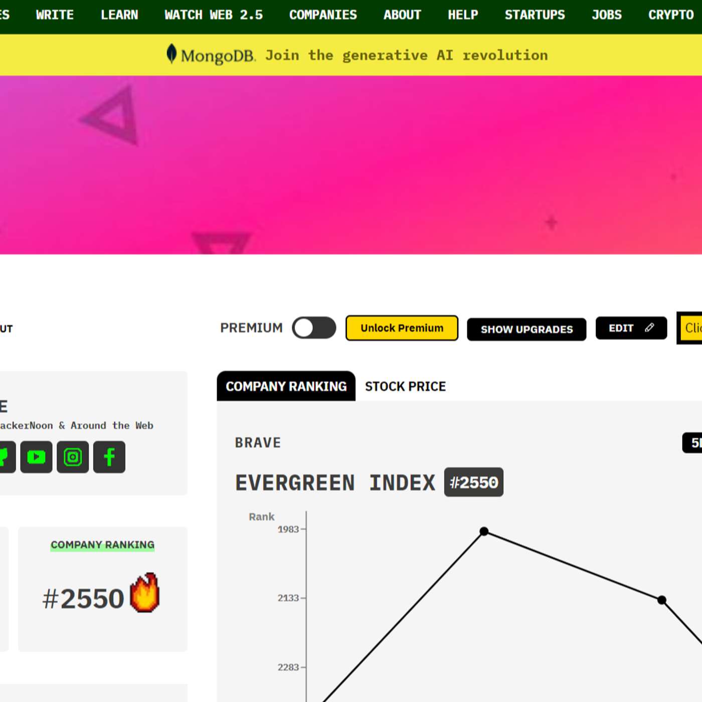 Tech Companies Tech Brief By HackerNoon