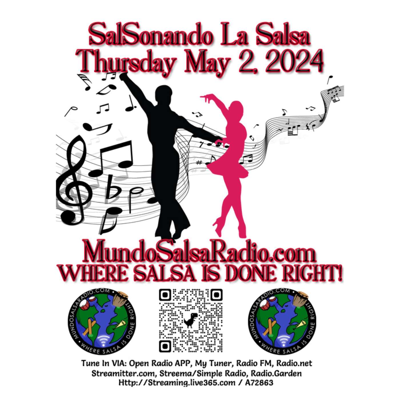 SalSonando La Salsa DJ Eddie May 2 2024 SSLS # 73 episode artwork