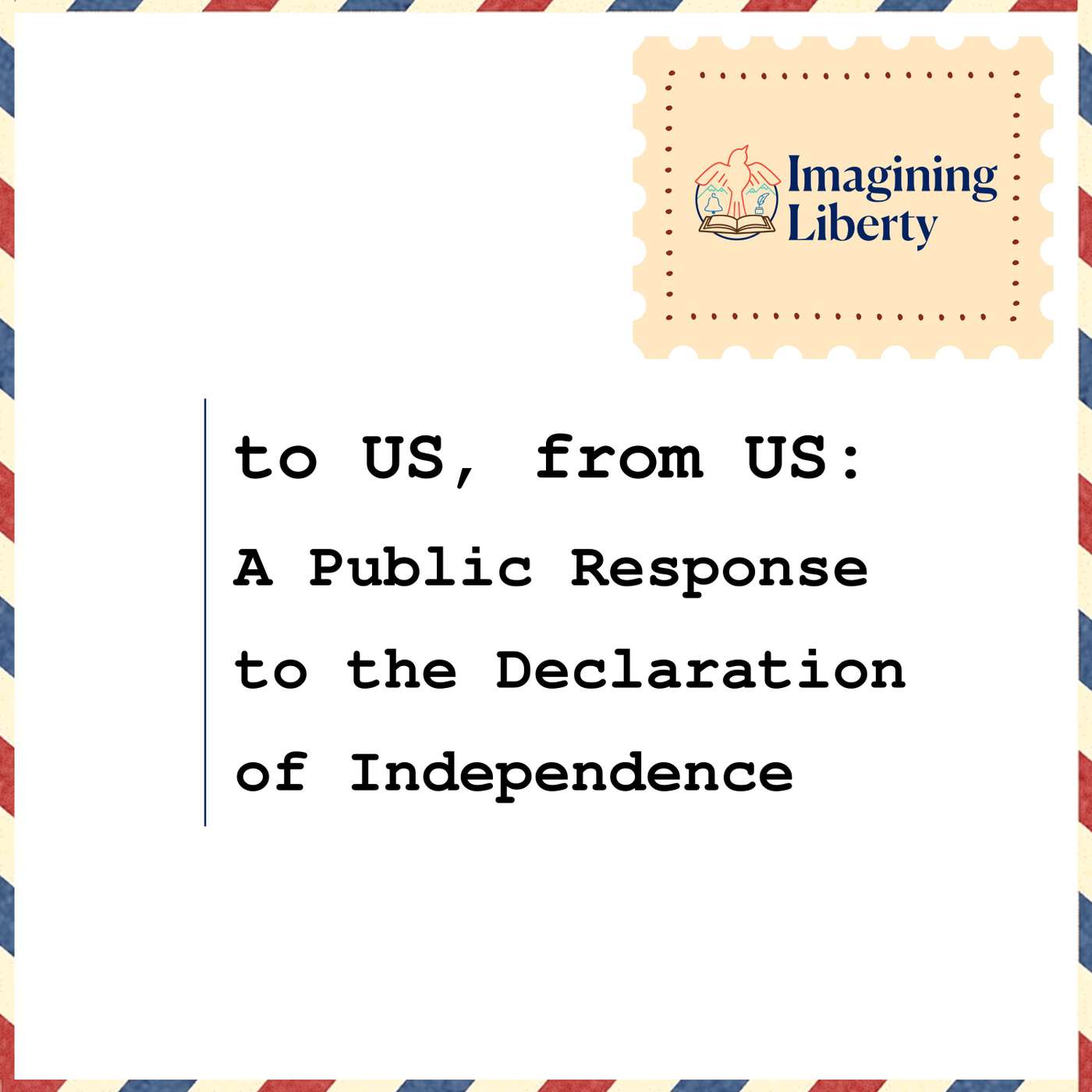 to US, from US: A Public Response to the Declaration of Independence cover art