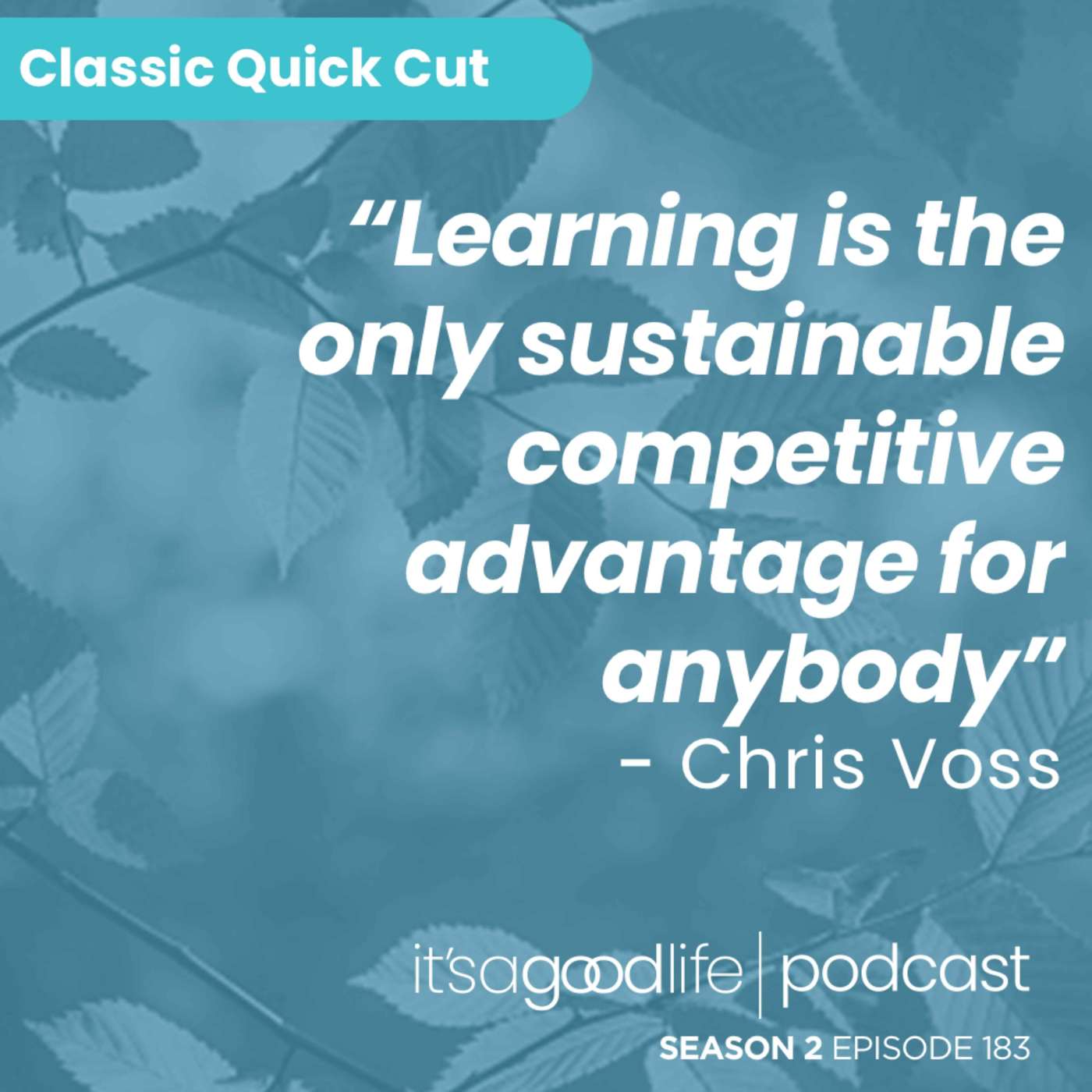 Quick Cut: S2E183 Learn how to Negotiate from FBI Negotiator Chris Voss