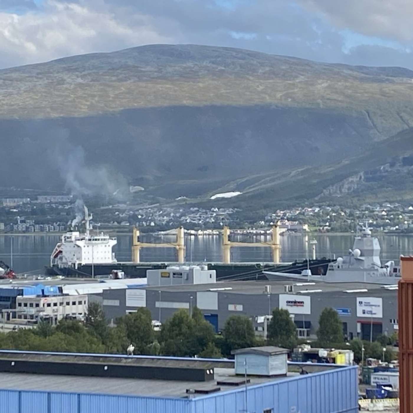 Загадочная поломка: когда было повреждено судно, прибывшее в Тромсё с аммиачной селитрой?