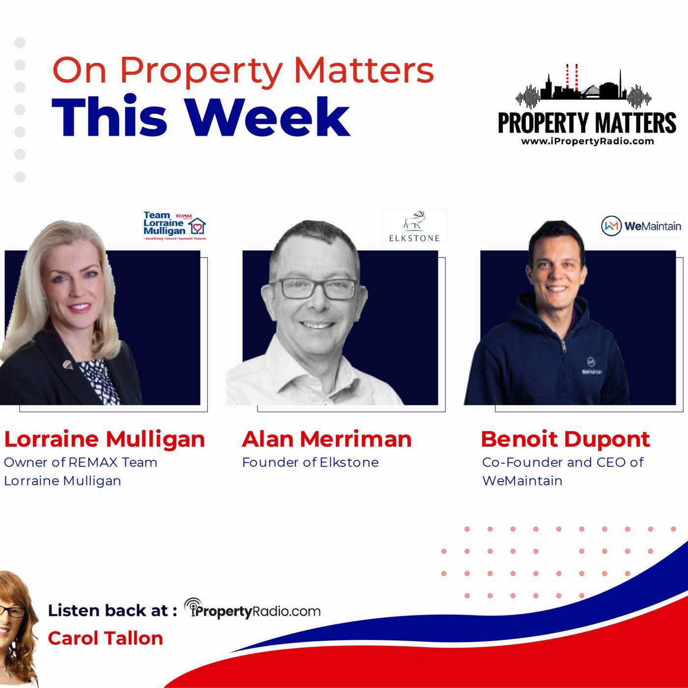 Property Matters: 17th November 2020: Remax, Elkstone & WeMaintain episode artwork