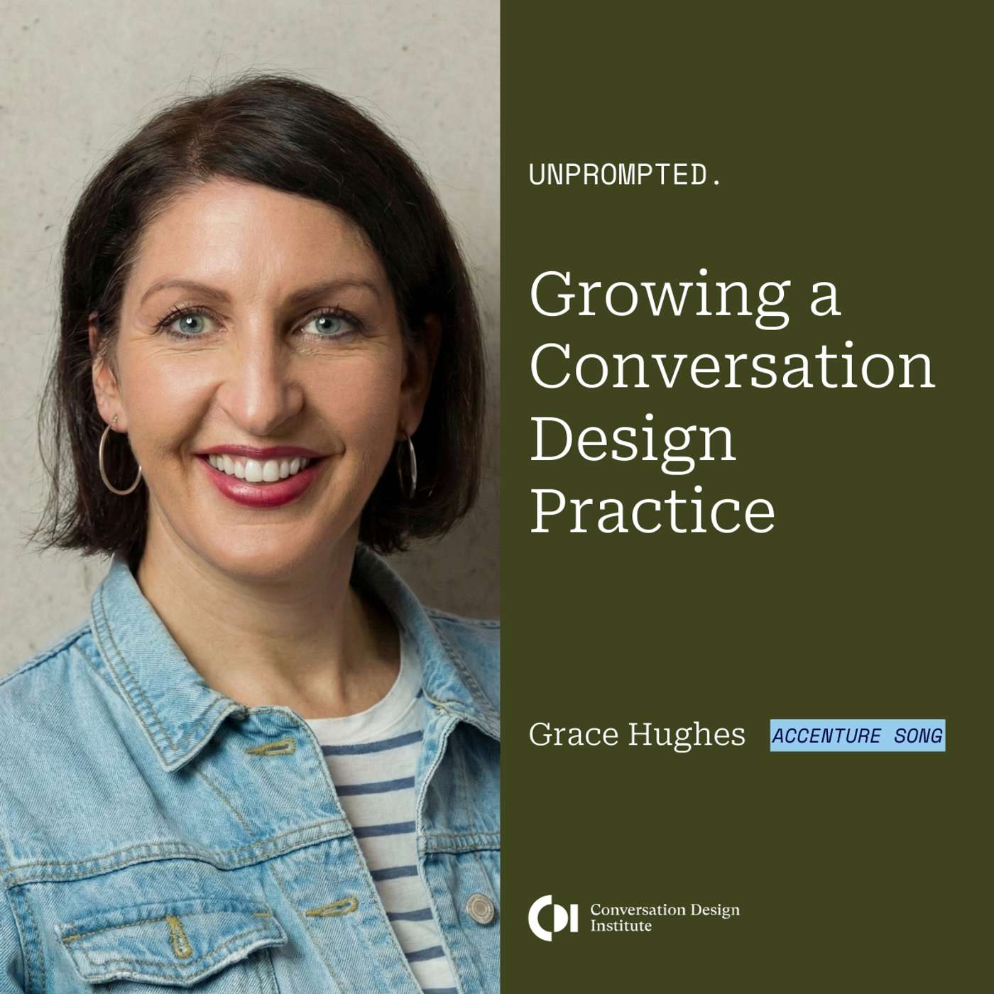 Growing a Conversation Design Practice: The Invisible Work Behind Successful AI | With Grace Hughes episode artwork