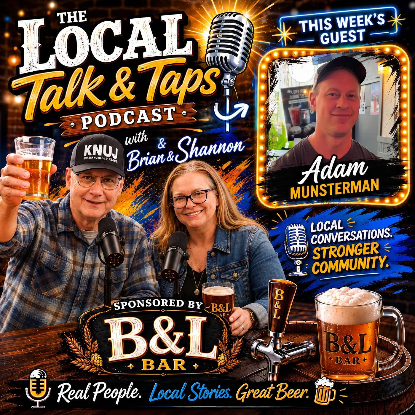 LOCAL TALK AND TAPS: ADAM MUNSTERMAN
