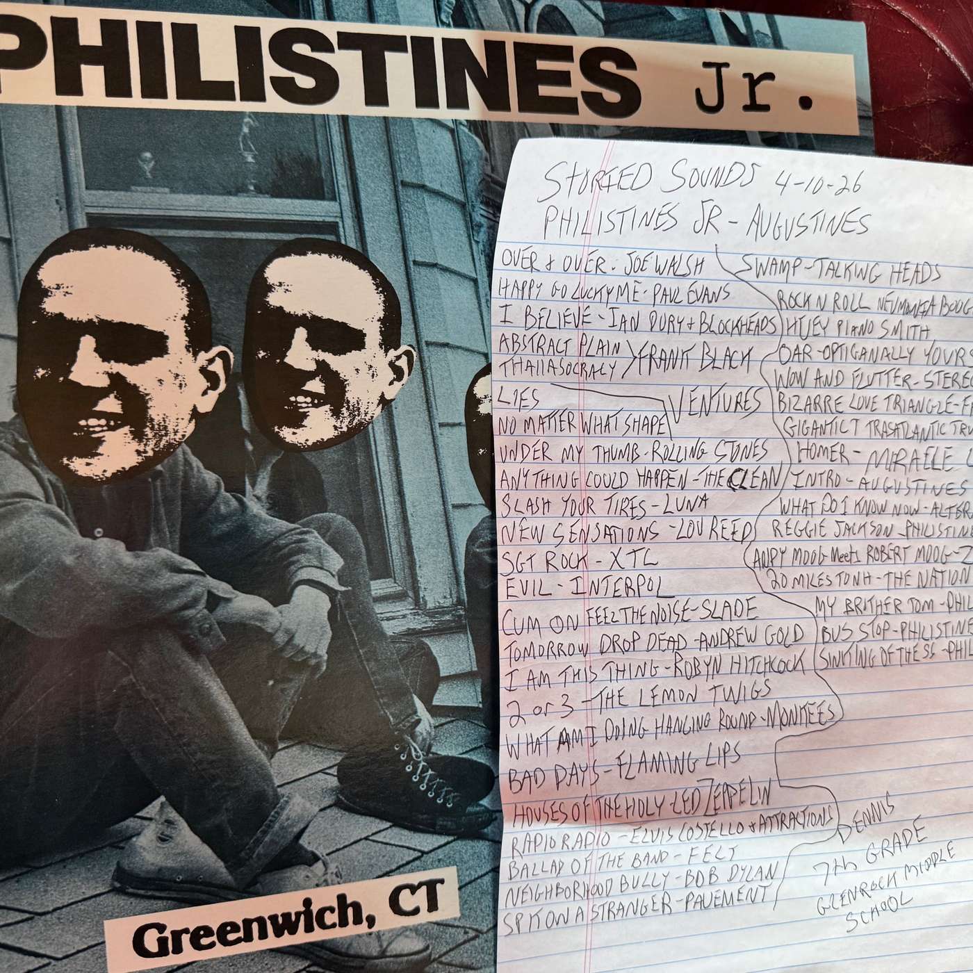 The Philistines jr (Peter, Tarquin, Kurt and Eric) FULL BAND episode artwork
