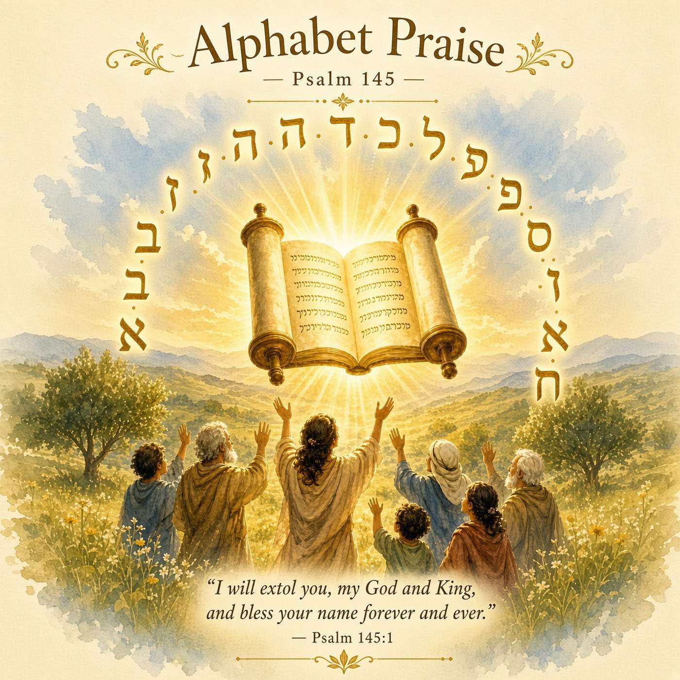 Psalm 145 Have you ever tried alphabet praise? Give it a try today. episode artwork