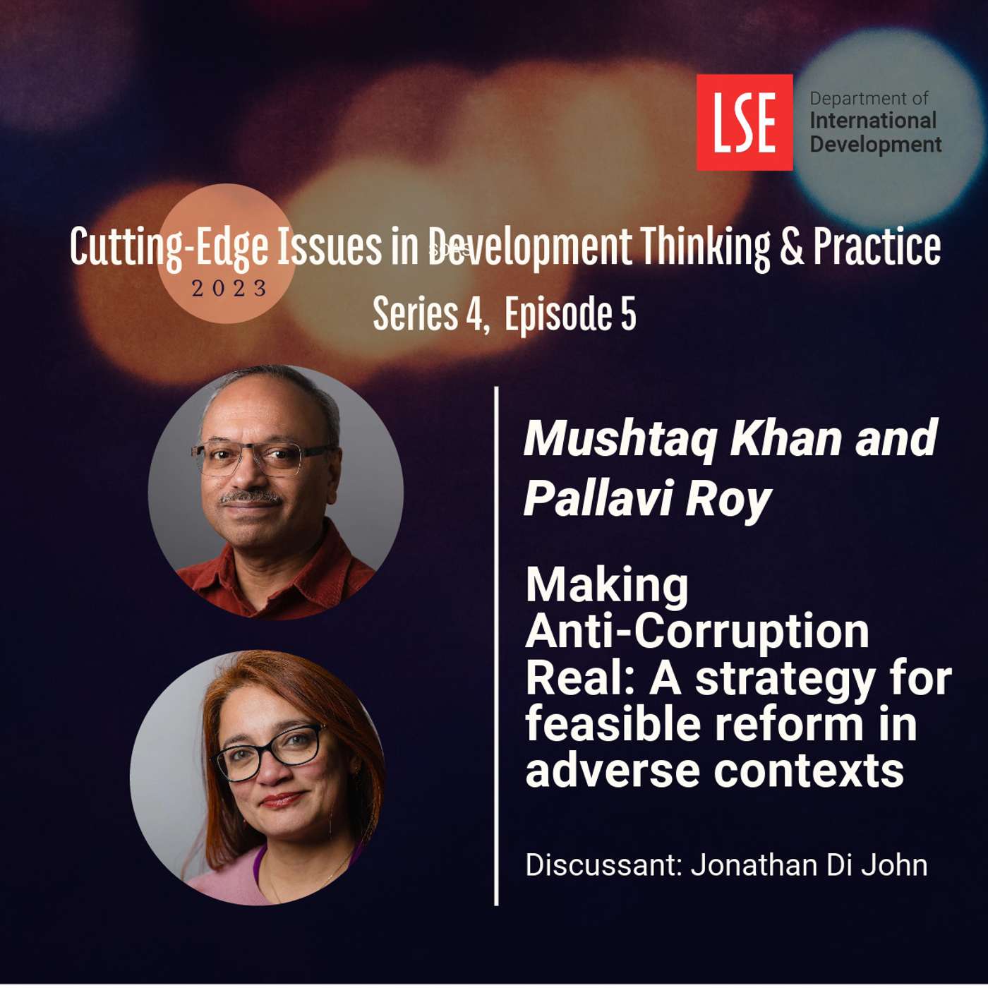 S4, E5 Making Anti-Corruption Real: A strategy for feasible reform in adverse contexts episode artwork
