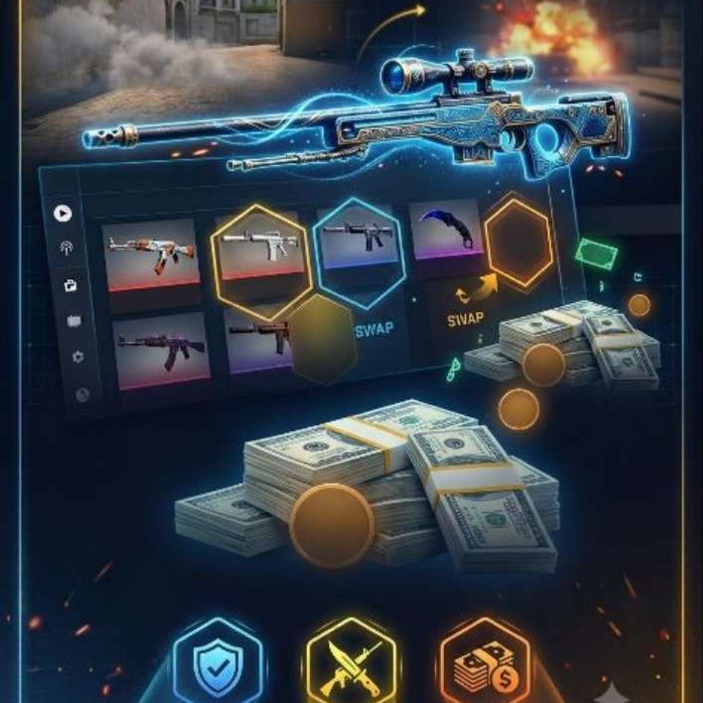 Code, Skins, and Cash: The Most Trusted CS2 Skin Swap Sites Checked for 2026