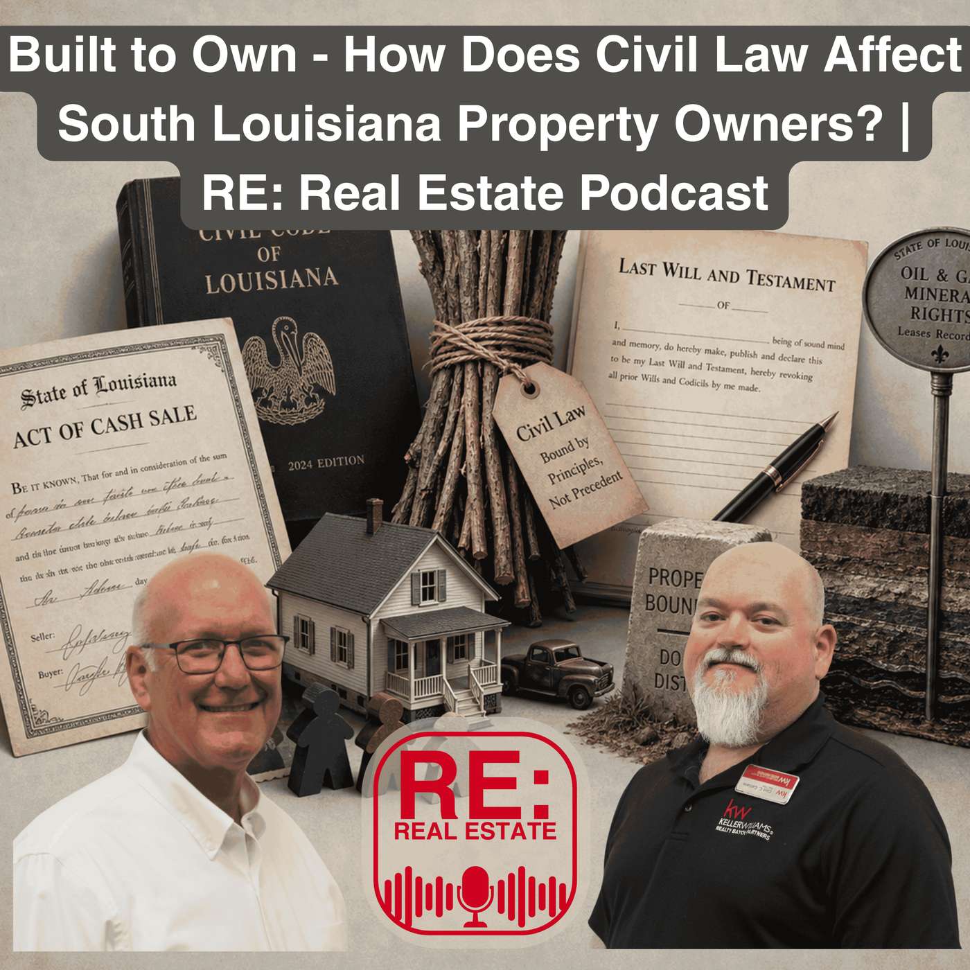 How Does Civil Law Affect South Louisiana Property Owners? | RE: Real Estate Podcast episode artwork