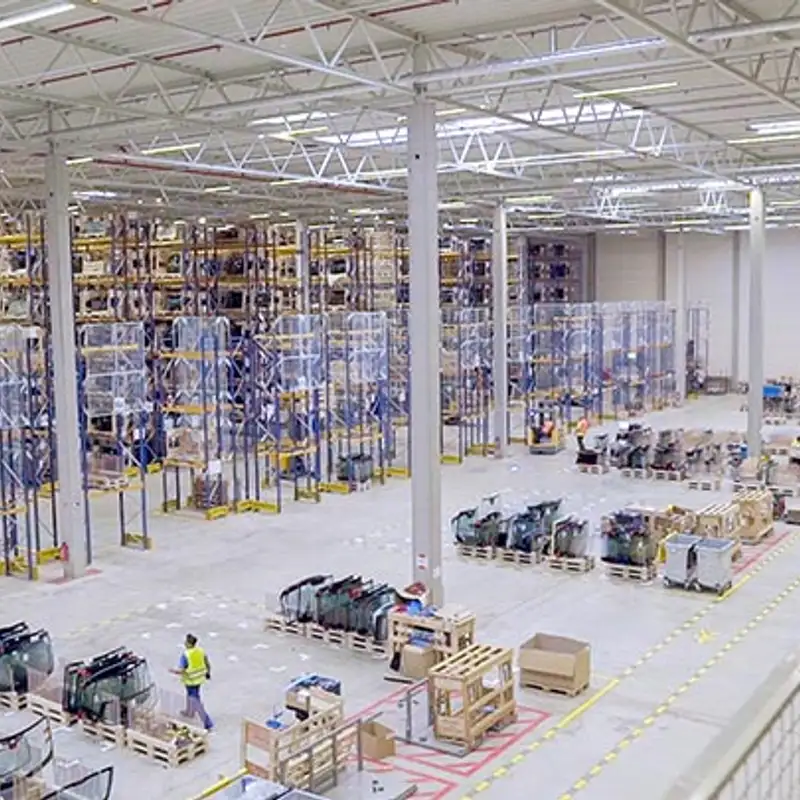 Connected LED in warehouses and manufacturing