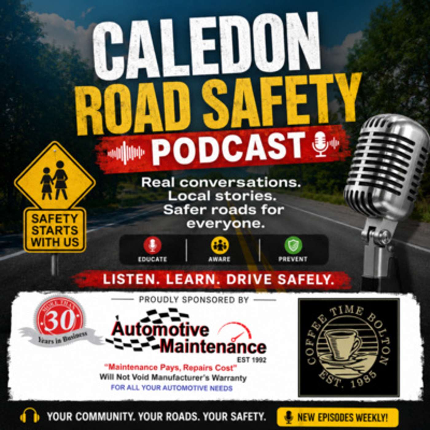Caledon Road Safety Podcast September 7, 2026 episode artwork