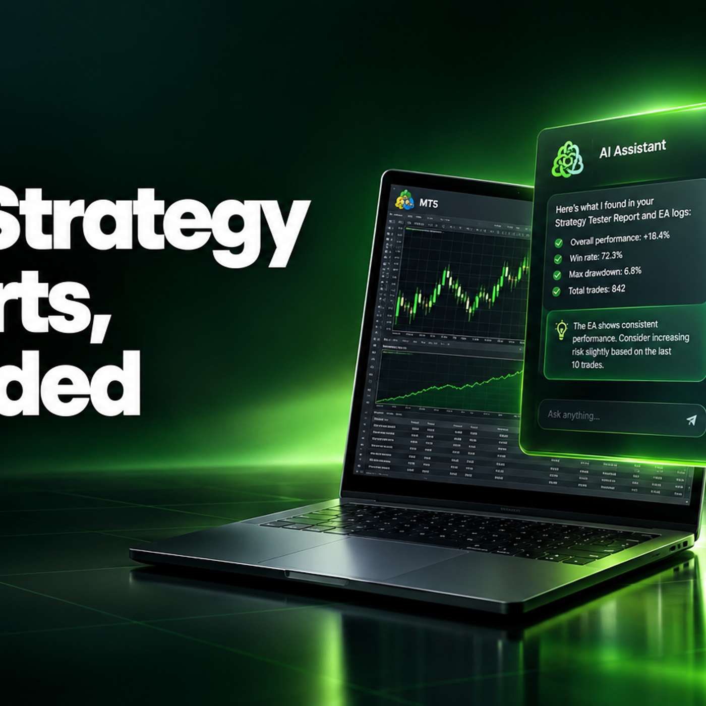 Use MT5's AI Assistant to Read a Strategy Tester Report and EA Logs