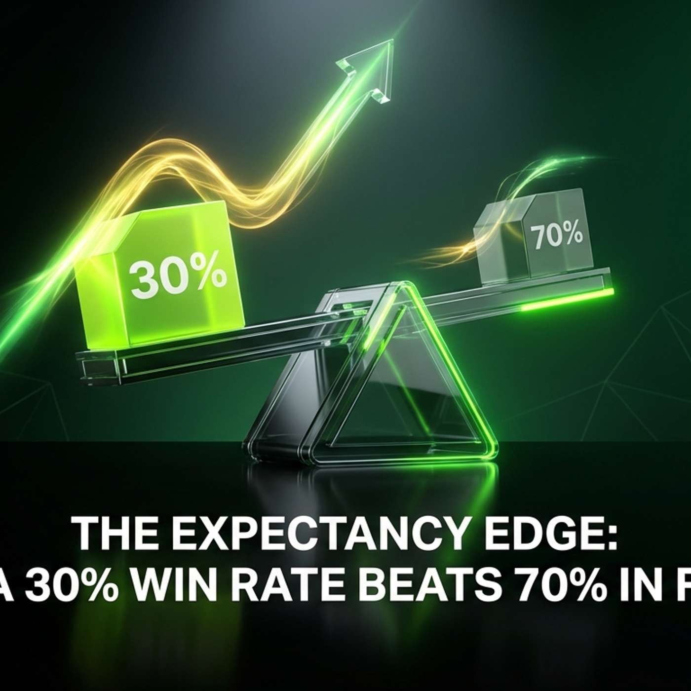 The Expectancy Edge: Why a 30% Win Rate Beats 70% in Forex episode artwork