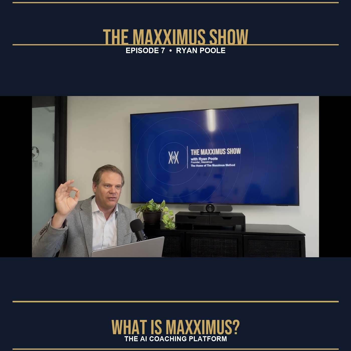 The Maxximus Show | Ep. 7  What Is Maxximus? The AI Coaching Platform Helping Men episode artwork