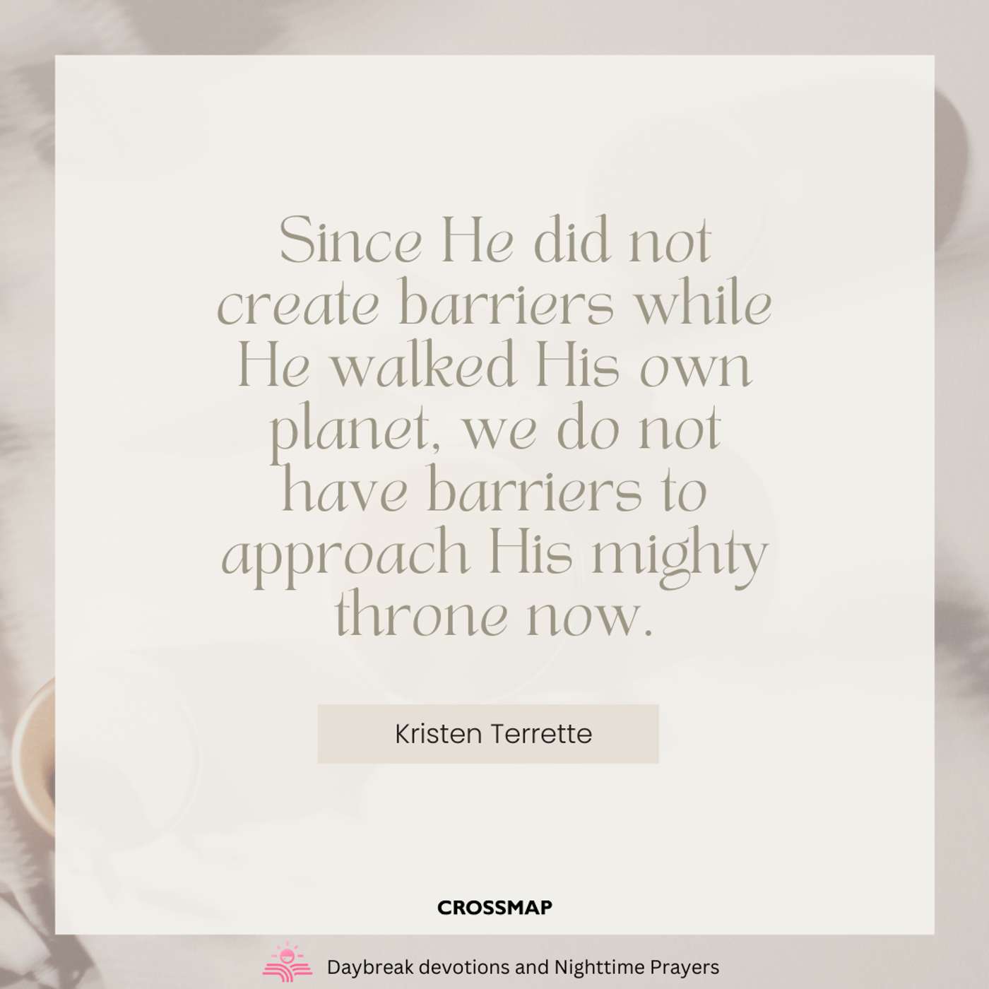 Boldly Approach His Throne