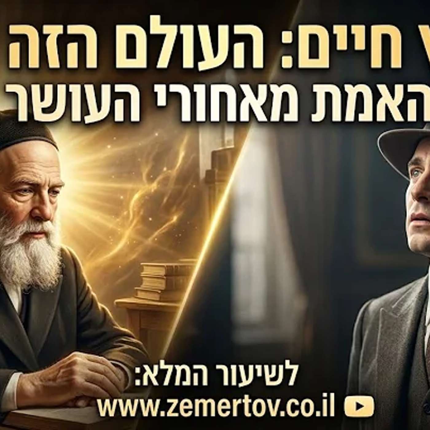 עולם האמת מול עולם השקר: מסר לחיים מהחפץ חיים // הרב יעקב ישראל פריד episode artwork