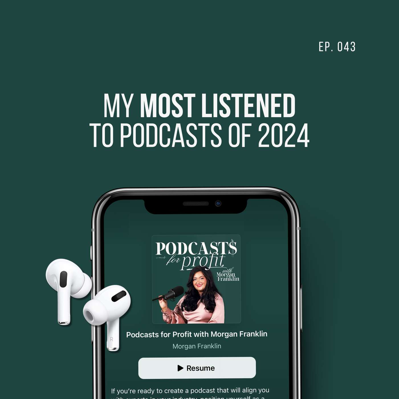 Podcasts for Profit with Morgan Franklin | Podcasting Strategy for Podcasters
