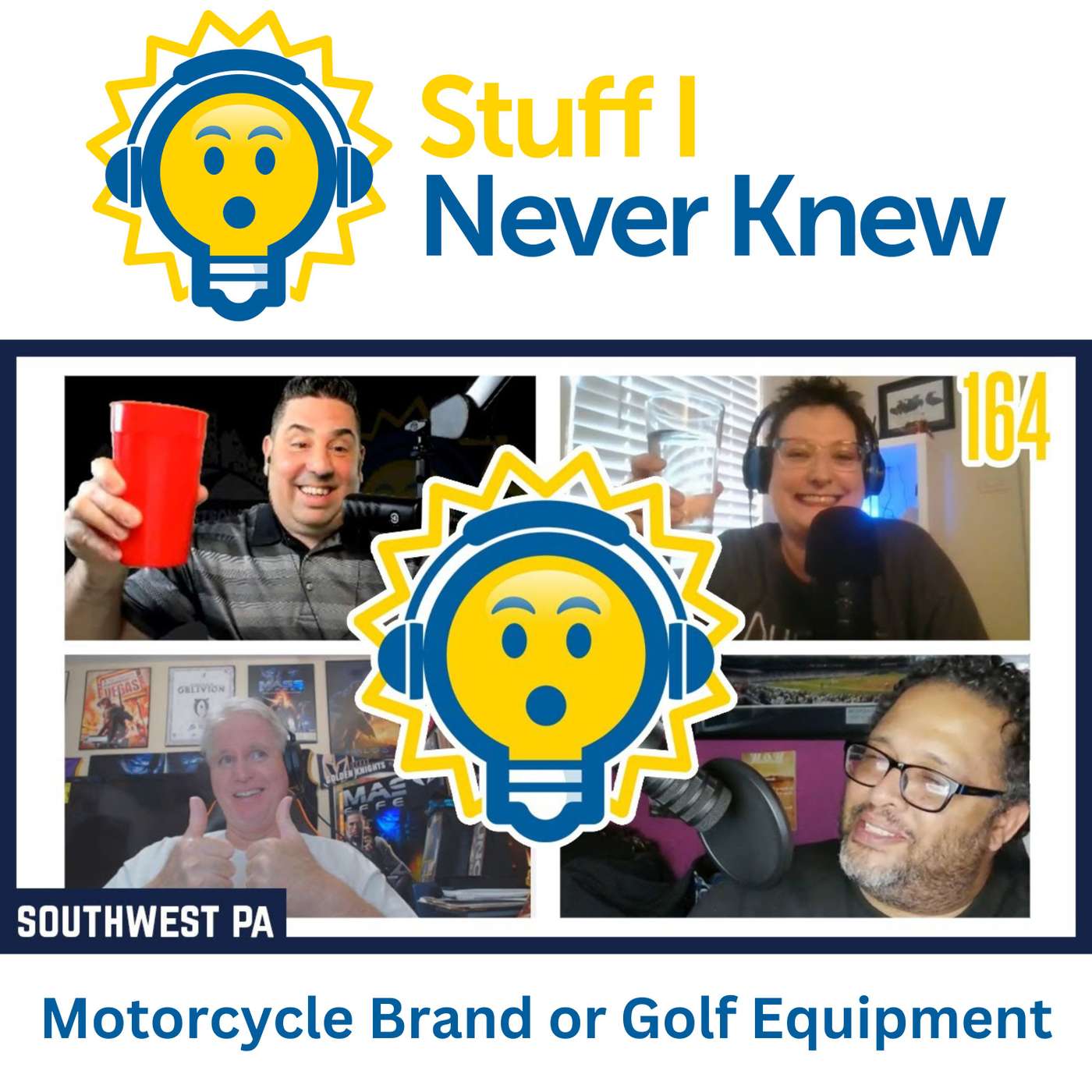 Laurie -vs- Wize -vs- Gerald - Episode 164 - Motorcycle Brand or Golf Equipment Company? Laurie -vs- Wize -vs- Gerald - Episode 164 - Motorcycle Brand or Golf Equipment Company?