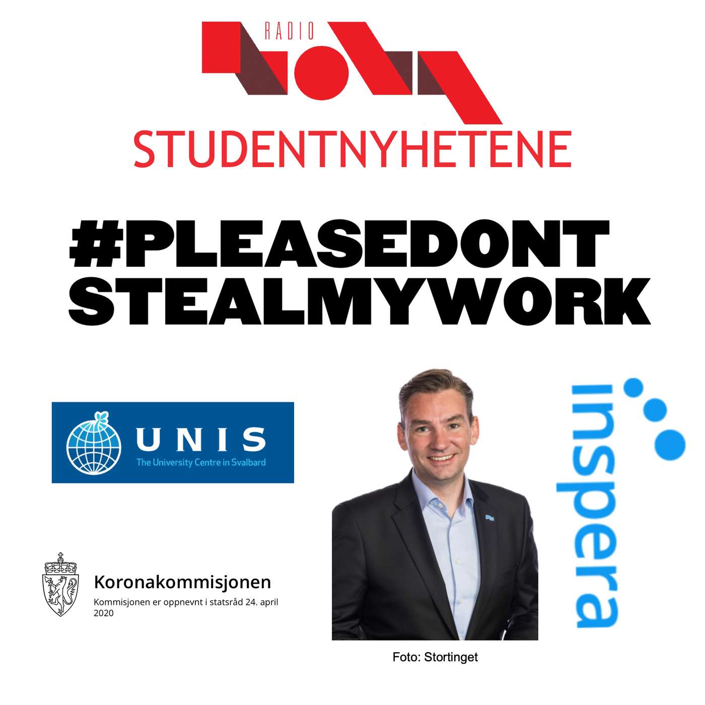 Henrik Asheim om koronarapporten//#pleasedontstealmywork//UNIS student council episode artwork