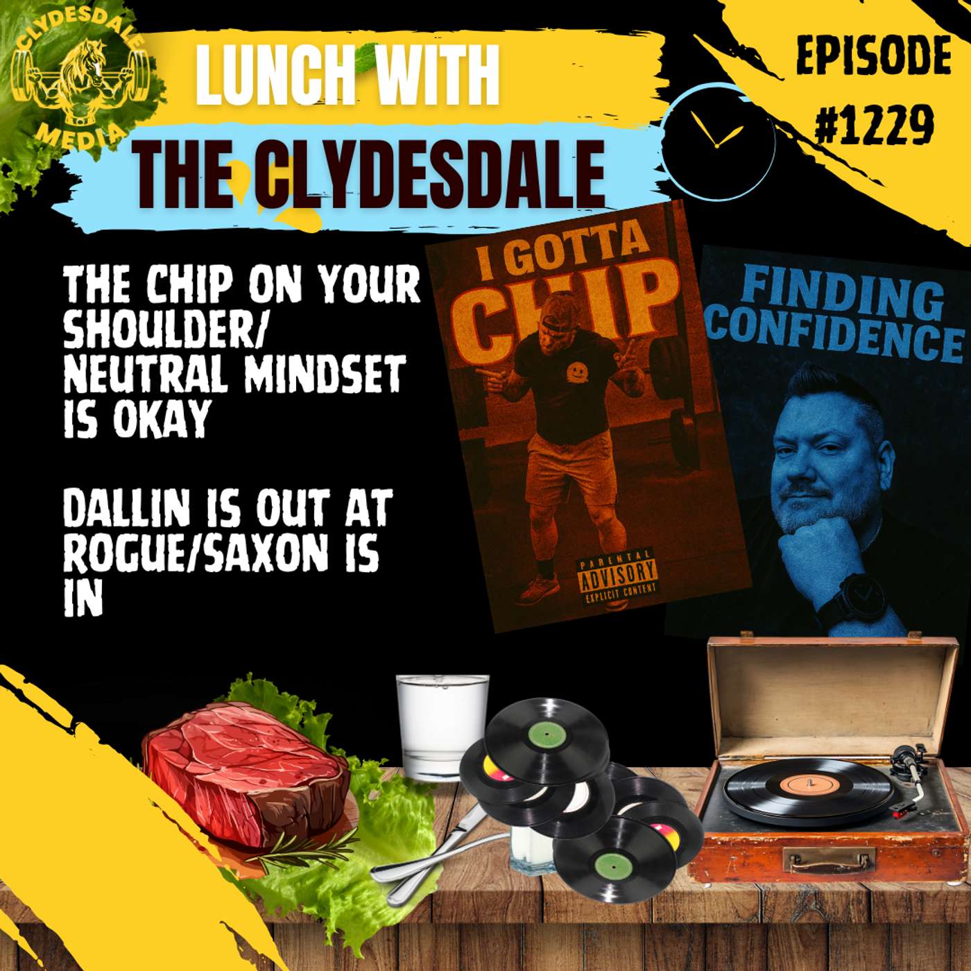 Lunch with the Clydesdale - Cajun Wednesday | How Big is Cory's Chip? episode artwork