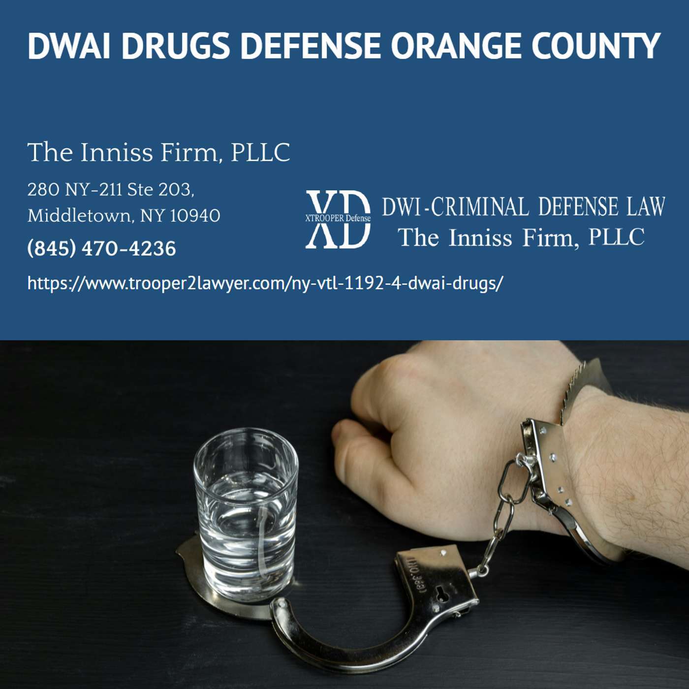 What Is NY VTL 1192(4) DWAI Drugs? - Randall F. Inniss episode artwork