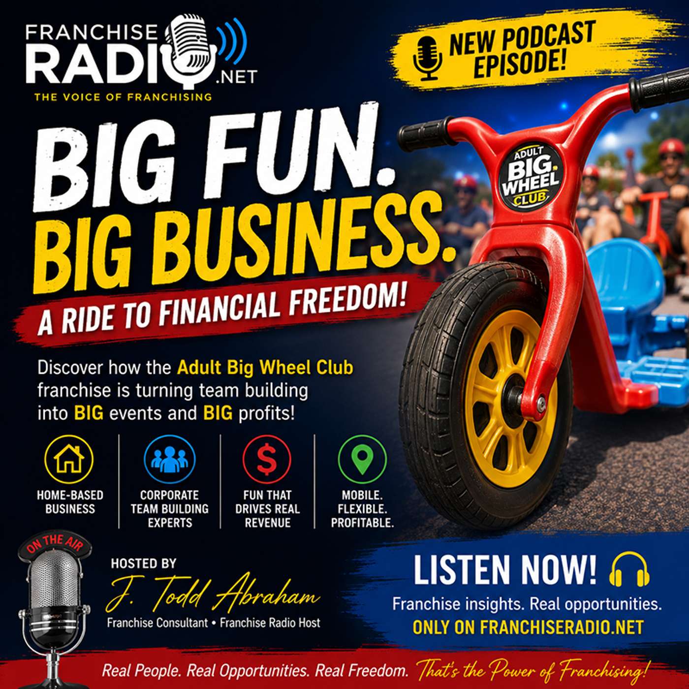 From Fun Events to Franchise Success: The Adult Big Wheel Club Story episode artwork