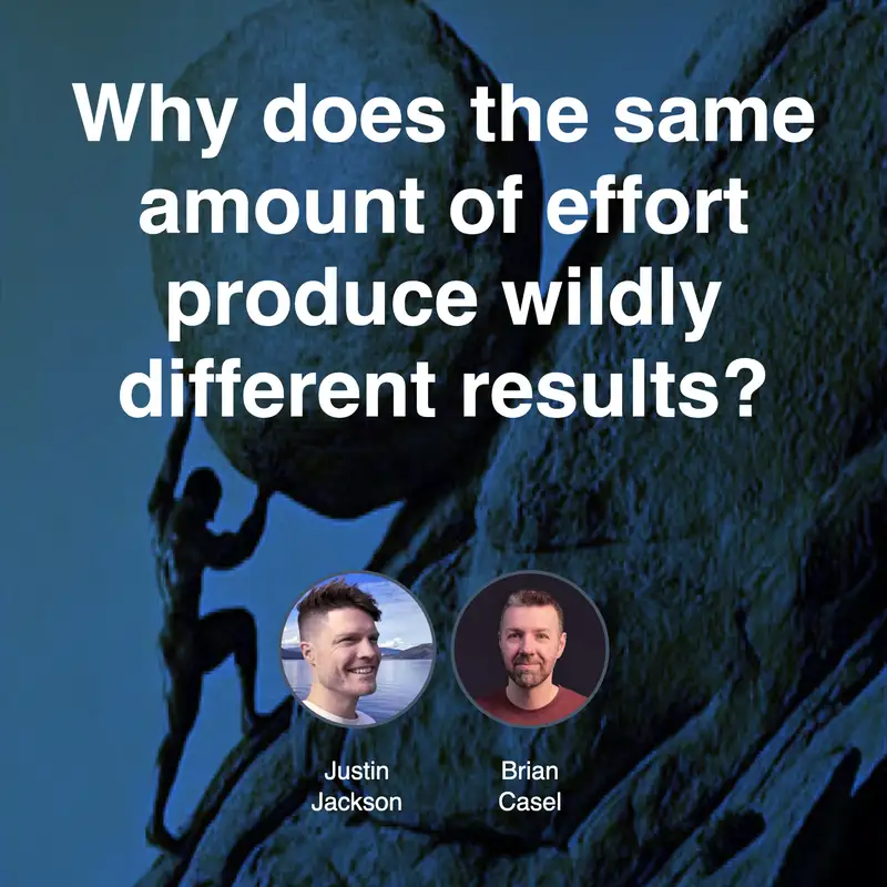 Why does the same amount of effort produce wildly different results?