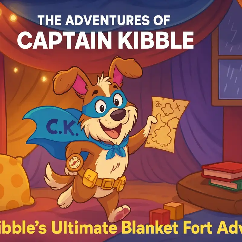 Captain Kibble's Ultimate Blanket Fort Adventure