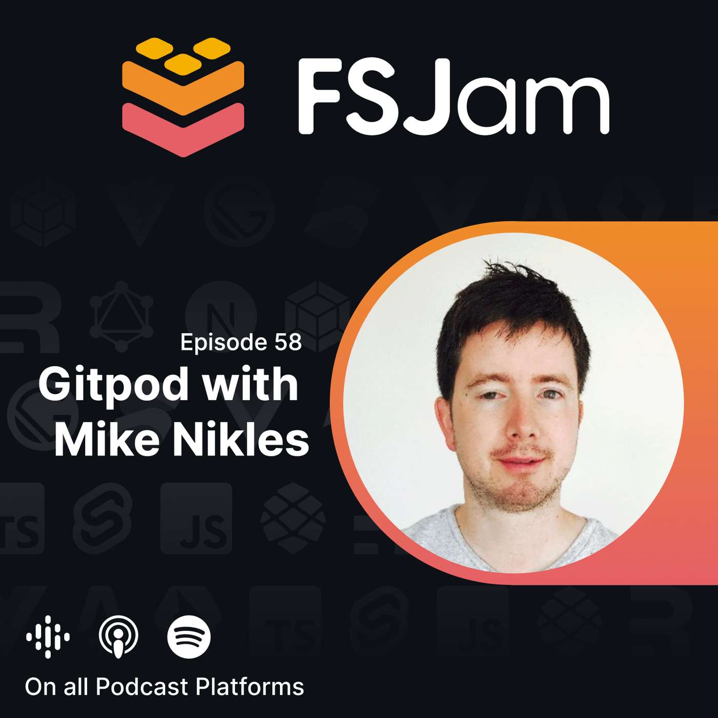 Episode 58 - Gitpod with Mike Nikles episode artwork