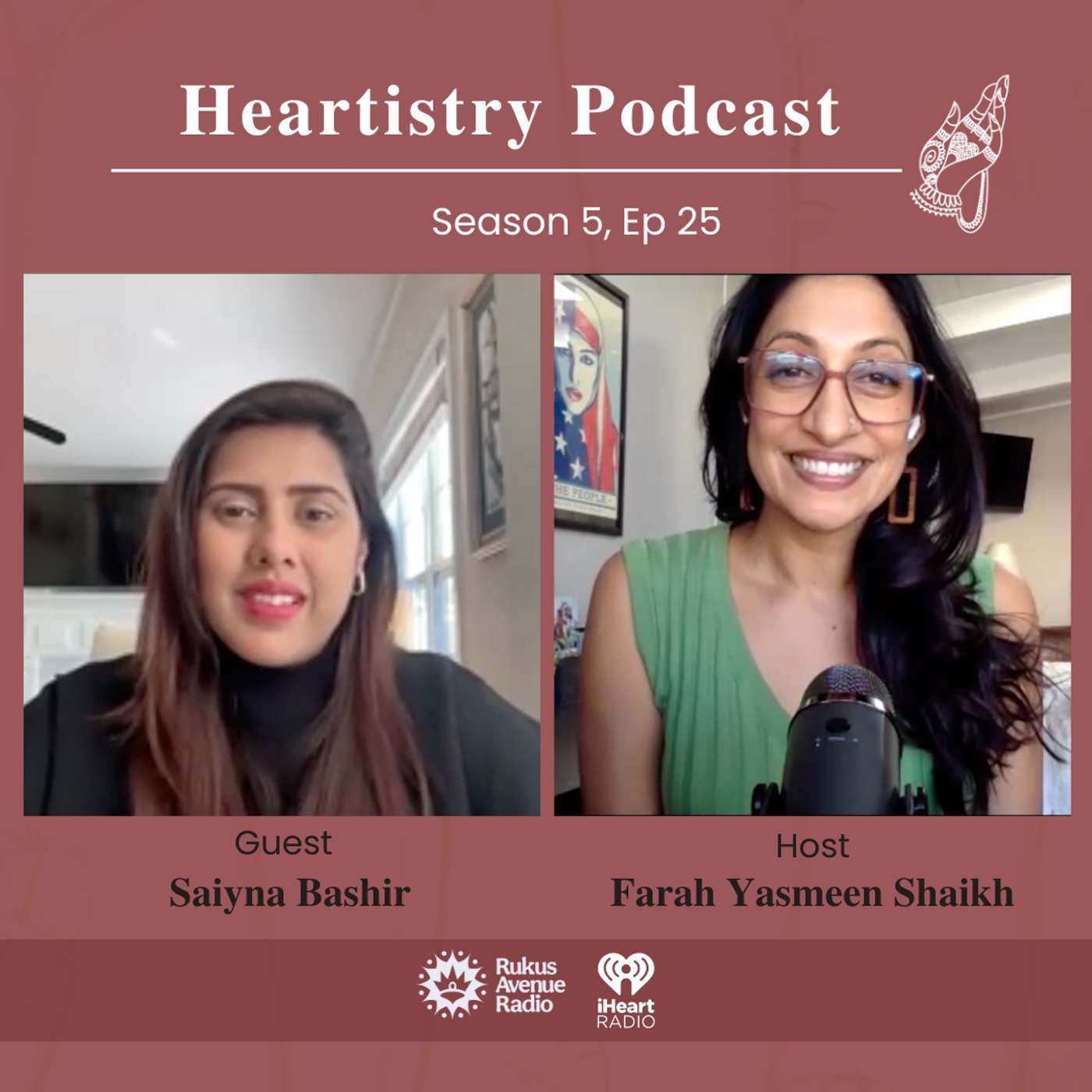 S5 Ep 25 - Saiyna Bashir - Photojournalist, Filmmaker, Producer of "Ustad"