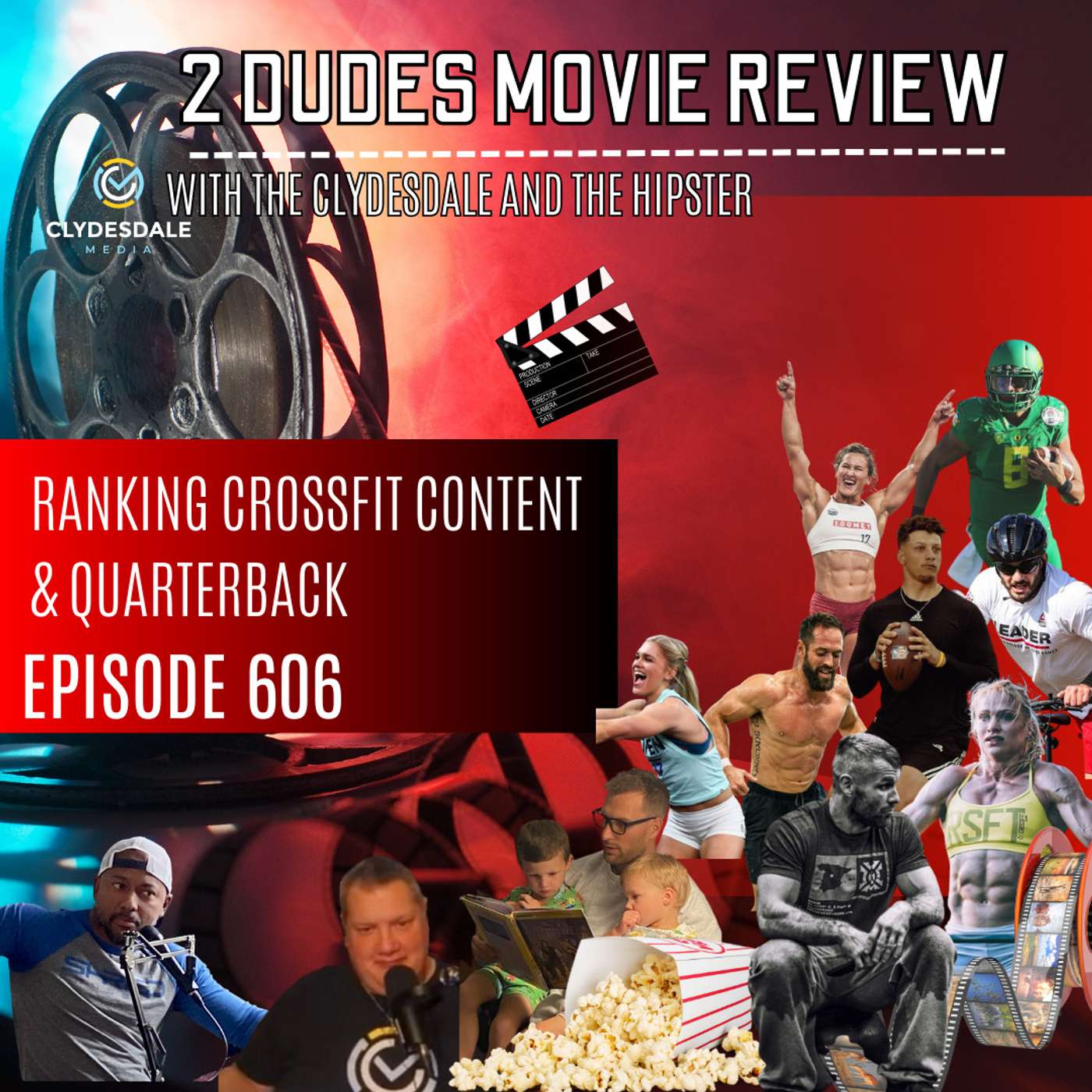 2 Dudes Movie Review - Top 5 CrossFit Content & Review of Quarterback on Netflix episode artwork