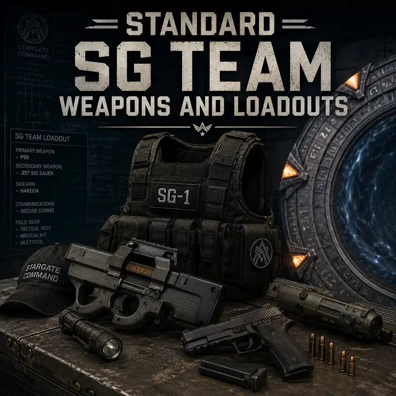 Standard SG Team Weapons and Loadouts