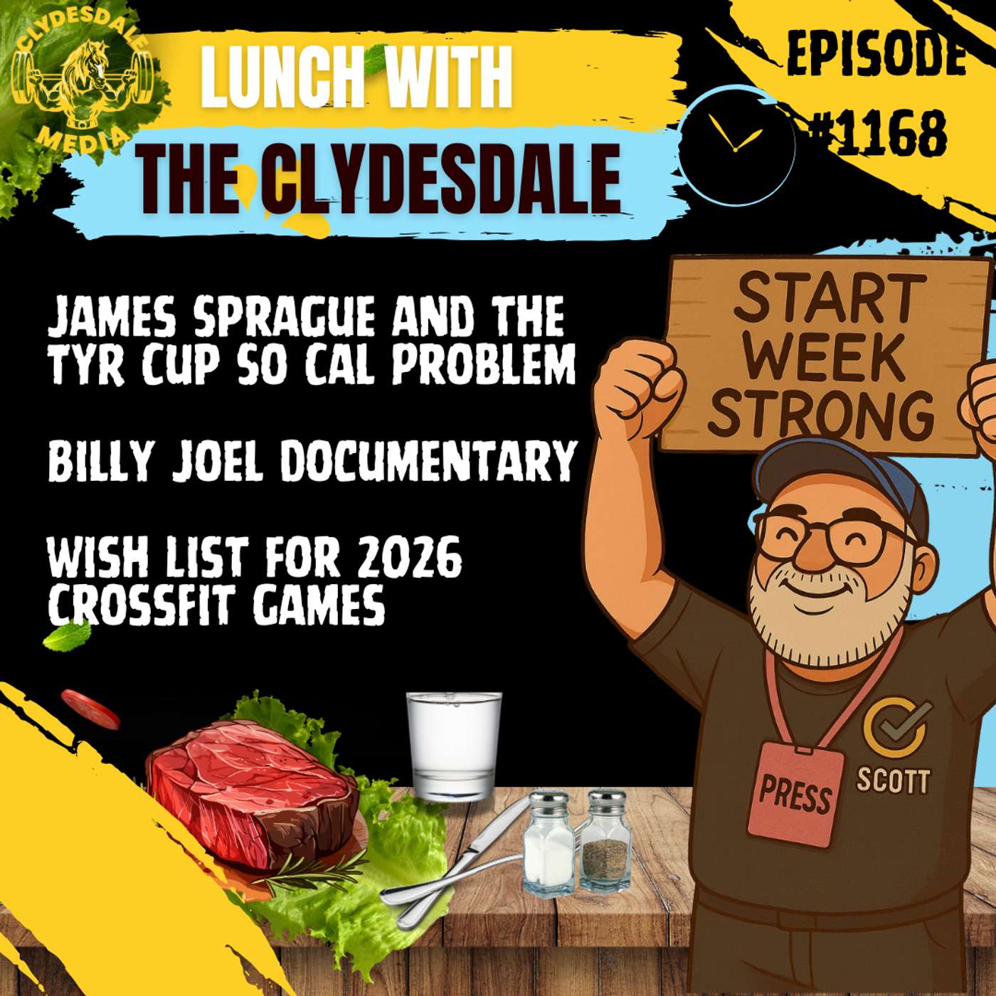 Lunch with the Clydesdale - James Sprague Got Screwed Worse than we Think episode artwork