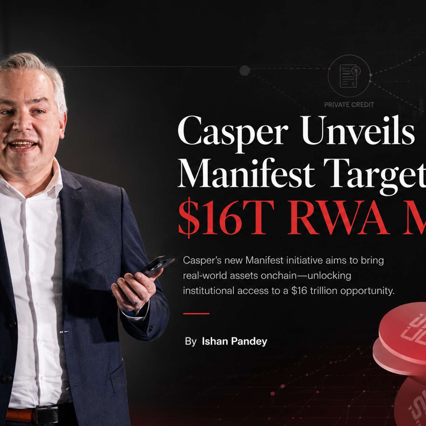 How Casper's Manifest Plans to Capture the $16T Tokenized Asset Industry episode artwork