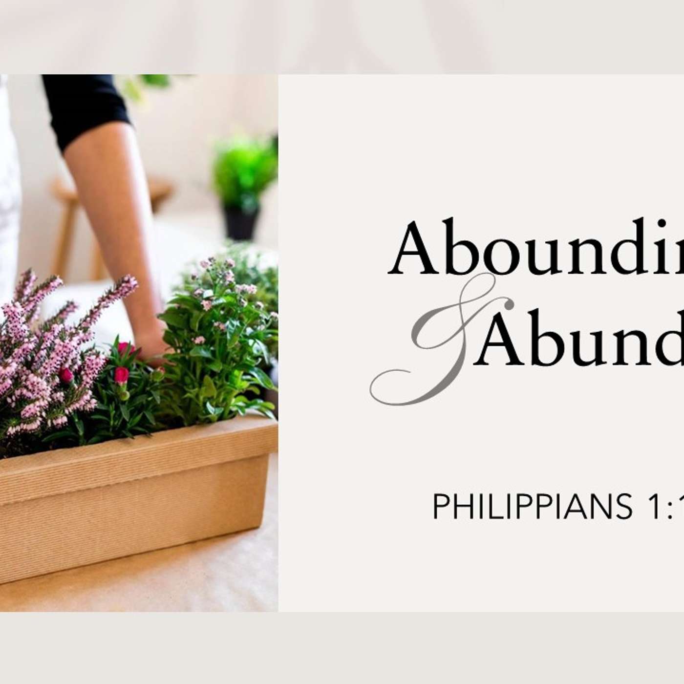 Abounding and Abundant | 04/29/26 Afternoon Service
