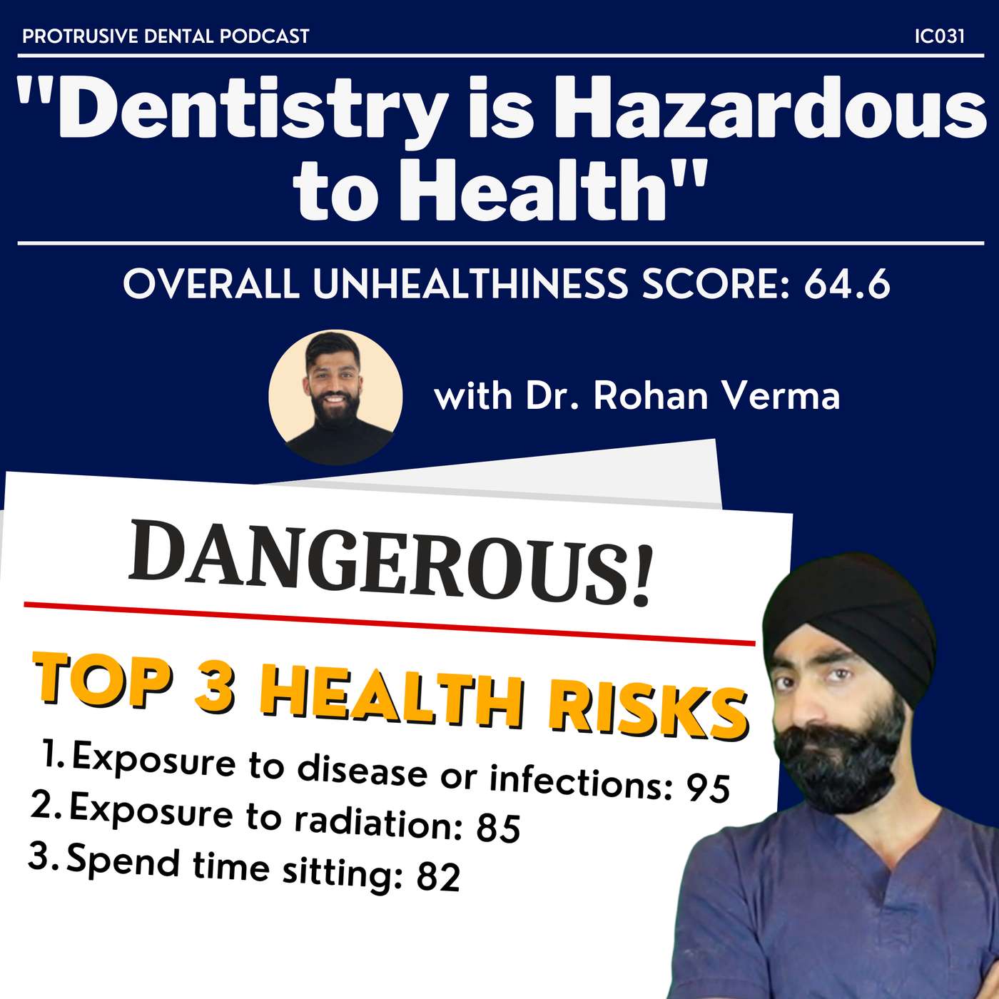 Dentistry Is Killing Us – Health is Wealth – IC031 episode artwork