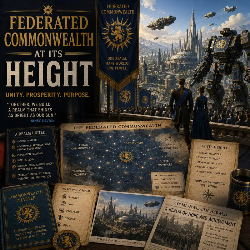The Federated Commonwealth at Its Height