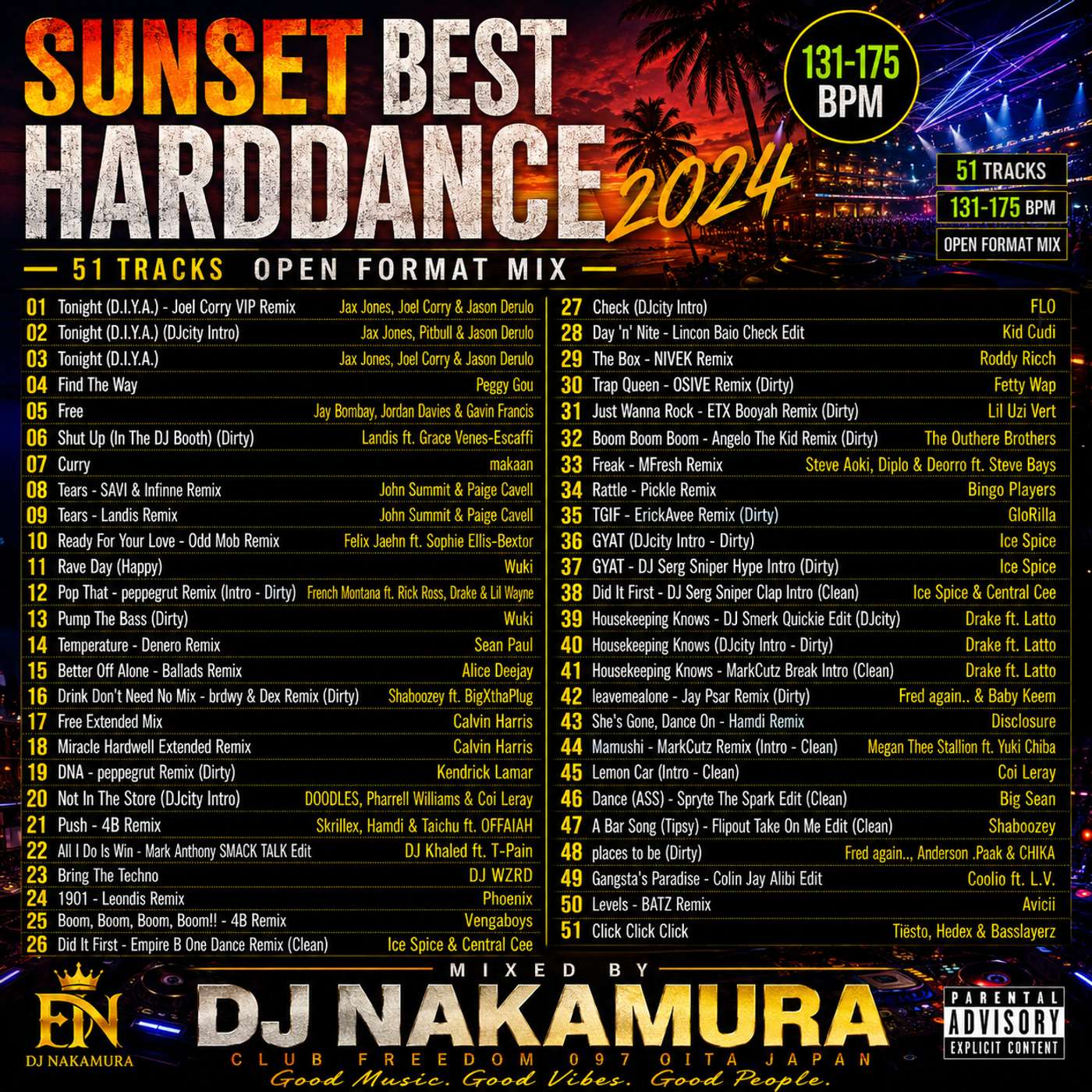 SUNSET BEST HARDDANCE 2024 episode artwork