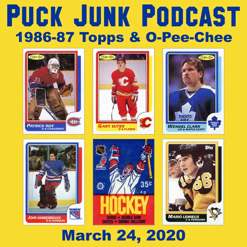 1986-87 Topps & O-Pee-Chee Hockey Cards | #52 | 3/24/2020