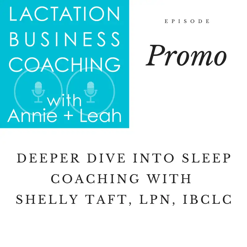 Promo | Deeper Dive into Sleep Coaching with Shelly Taft, LPN, IBCLC