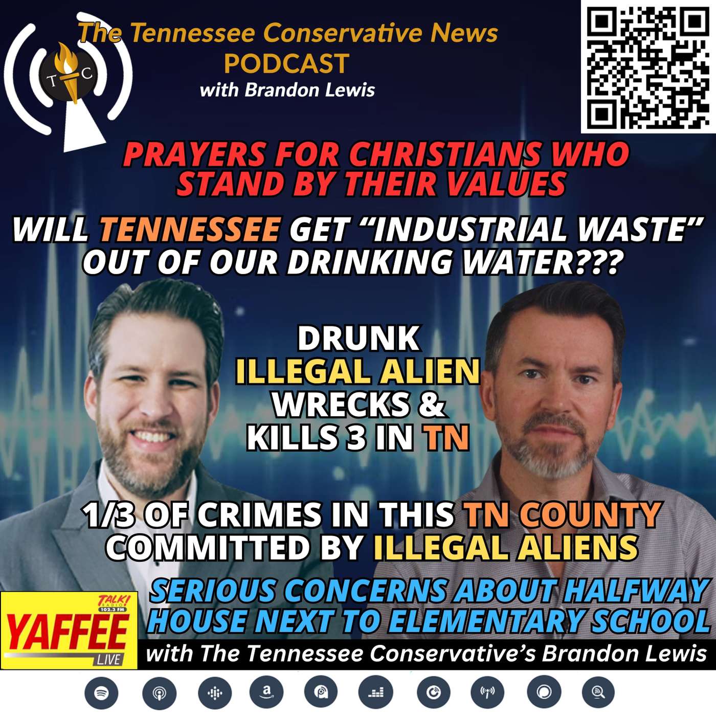 Brandon Lewis: Will Tennessee Get “Industrial Waste” Out Of Our Drinking Water? / ⅓ of Crimes In This Tennessee County Committed by Illegal Aliens