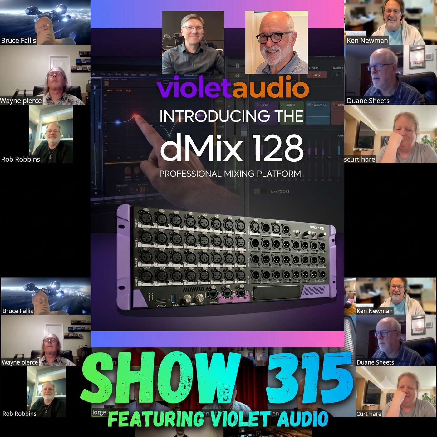 Play Phil Wagner & Danny Olesh: Violet Audio’s dMix 128 Matrix- TOLWF #315