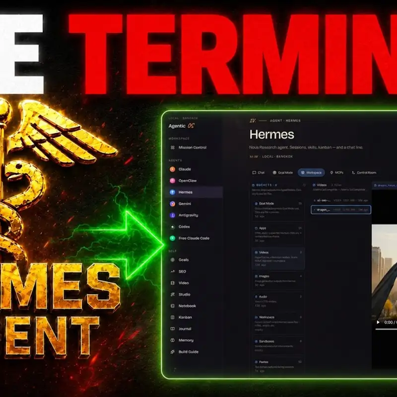 Hermes + Agent OS Just Changed AI Agents Forever!