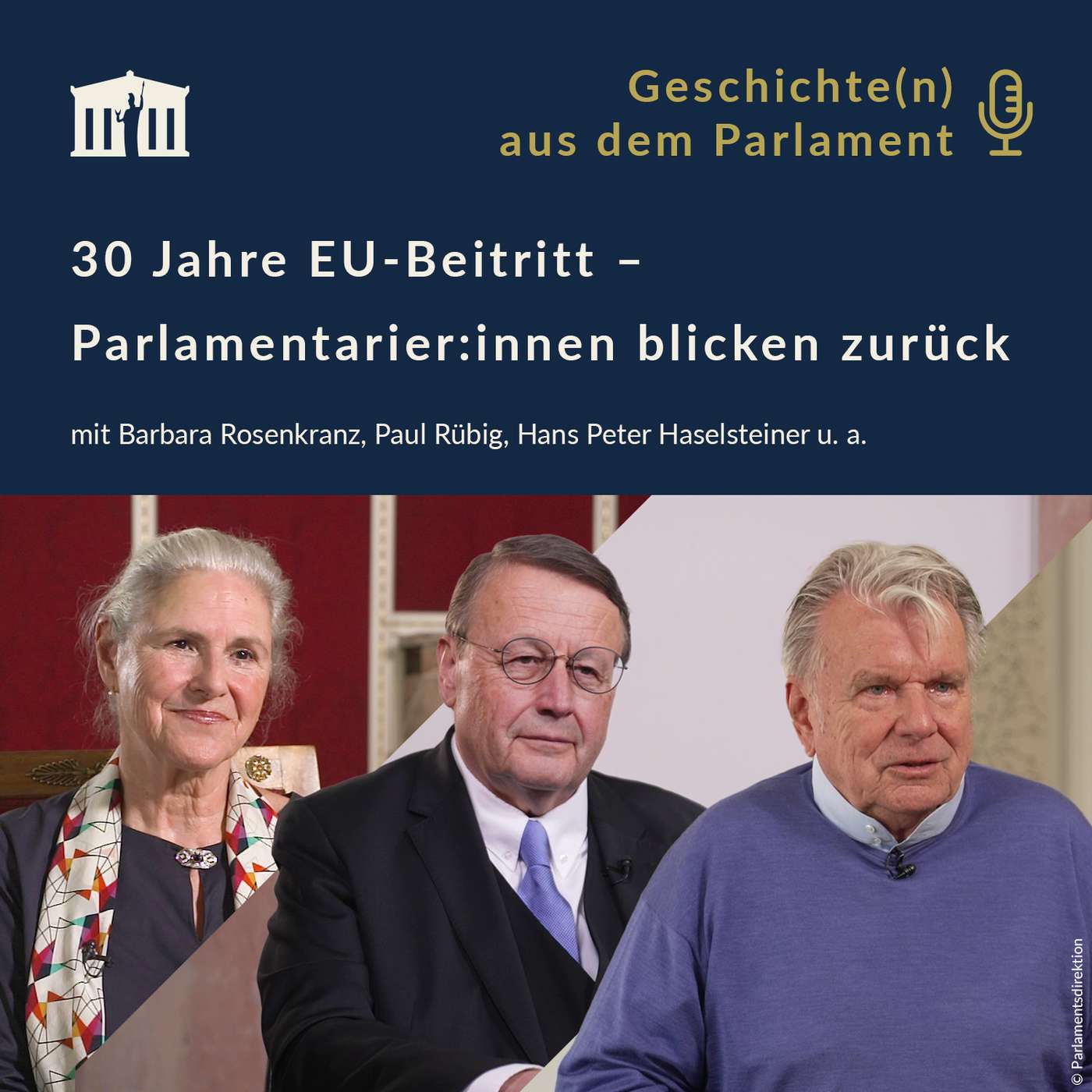 30 Jahre EU-Beitritt – Parlamentarier:innen blicken zurück episode artwork